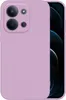 A smartphone case is shown from the front, with a partial view of a smartphone screen on the right. Produktbild-Vorschau