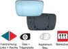 Spiegelglas Spiegel Links Rechts Außenspiegel Glas blau Produktbild-Vorschau 2