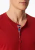 Schiesser heren pyjama, korte broek, maat 52, rood Productafbeelding-voorbeeld 8