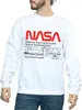 NASA - Sweatshirt für Herren BI2198 (M) (Weiß) Produktbild-Vorschau 1