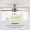 Klarstein Bolero - Ventilateur de plafond 2 en 1 , diamètre Voir les images du produit 5