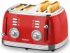 Sogo TOS-SS-5465, 4 dischi, rosso, acciaio inox, comando a Anteprima dell’immagine prodotto 4