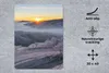 MuchoWow® Mauspad Mousepad Winter - Berge - Sonne - Abend Produktbild-Vorschau 2