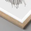 Gerahmtes Poster - Rahmen in heller Eiche - Abstraktion Produktbild-Vorschau 2