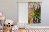 MuchoWow® Wandteppich Wandbehang Blauer Regen auf gelbem Produktbild-Vorschau 3