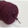 Cordon de coton tressé 5mm 100m rouge bourgogne ColiNea Voir les images du produit 2