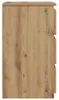 vidaXL Table de nuit Artisan-Chêne 40x35x62,5 cm Bois Voir les images du produit 7