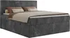 MKS MEBLE Boxspringbett 180x200 Grau Cord, Boxspringbett Produktbild-Vorschau 7