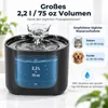 Katzenbrunnen, Trinkbrunnen für Katzen, 2.2L Produktbild-Vorschau 3