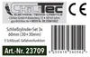 Schließzylinder-Set 3x 60mm, 5 Schlüssel, Not- & Gefahren Produktbild-Vorschau 10