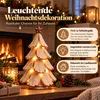 LED Weihnachtsbaum Deko, beleuchtete Weihnachtsbaumfigur Produktbild-Vorschau 2