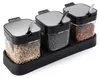 Gewürzbehälter-Set Glas 220 ml mit Deckel und Löffel, Produktbild-Vorschau 1