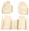 2008-2015 Honda Jazz Tapis de sol en caoutchouc beige 4 Voir les images du produit 1