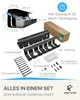 UNITURE® Kabelkanal Schreibtisch [DEKRA ] - 2er Set Produktbild-Vorschau 5