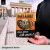 LANOLU Retro Blechschild Dart und Bier, Bar und Partykeller Produktbild-Vorschau 4
