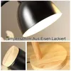 Schreibtischlampe LED Holz Design, verstellbarer Arm & Produktbild-Vorschau 4