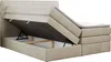 Boxspringbett mit Kopfteil und Topper, Polsterbett - Produktbild-Vorschau 5