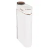 A white storage cart with four drawers and wheels, shown from a side angle against a white background. Náhled obrázku produktu