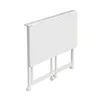 Tavolo pieghevole Maclean bianco piano mobile 100x50cm max. Anteprima dell’immagine prodotto 4
