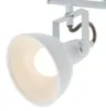 Nástenné bodové svietidlo s 1 svetlom Ø 10 cm biele Náhľad obrázku produktu 7