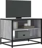 vidaXL TV-Schrank Grau Sonoma 61x40x46 cm Holzwerkstoff und Produktbild-Vorschau 2