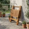 Tavolino ausiliario 50x50x50 cm, pieghevole - in legno di Anteprima dell’immagine prodotto 7