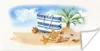 MuchoWow® Poster Tasche - Muscheln - Palme 40x20 cm - Produktbild-Vorschau 1