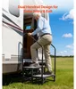 Escalier pour camping-car SucceBuy avec 2 mains courantes Voir les images du produit 4