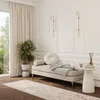 Tapiso Läufer CRYSTAL Modern Beige Braun Gold Wohnzimmer  Produktbild-Vorschau 3
