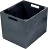 Schwarze Holzkiste für Kallax Regale 33cm x 37,5cm x 32,5cm Produktbild-Vorschau 1