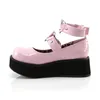 SPRITE-02 Damen Sandale von DemoniaCult, Rosa  , EU 37, US Produktbild-Vorschau 3