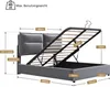 Flieks Polsterbett Hydraulisches Boxspringbett 140x200cm, Produktbild-Vorschau 7