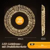 LED-Lichterkette LED Weihnachtskranz Ø55cm 720LEDs Produktbild-Vorschau 8