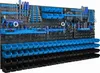 Závesný panel na náradie 173x78cm s 95 ks. Krabic Nástěnný Náhľad obrázku produktu 1