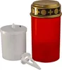 2 x Heitronic LED Grablicht rot mit flackernder Flamme und Produktbild-Vorschau 1