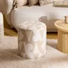 Sitzsack rund delor beige 36x40 cm  - Atmosphera créateur Produktbild-Vorschau 2