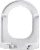 Pressalit WC-Sitz T Soft D 744 mit Absenkautomatik weiß Produktbild-Vorschau 3