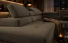 Goldstoff Voyage Cord-Ecksofa mit Schlaffunktion Braun Produktbild-Vorschau 3