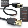 Primewire USB 2.0 Drucker / Scanner Kabel mit Nylonmantel - Produktbild-Vorschau 3