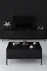 Skye Decor, Lord - Black, szafka pod telewizor, czarna, 180 Podgląd zdjęcia produktu 4