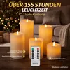 Monzana Candele a LED 5pz Telecomando Timer Senza Fiamma Anteprima dell’immagine prodotto 4