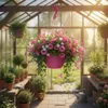 Blumenampel dekorativ mit Aufhängung für Balkon und Produktbild-Vorschau 2