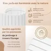 Floranica Palissade de jardin bois sans piquets 200 x 30 Voir les images du produit 3