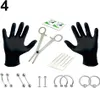 Professionelles Body Piercing Tool Kit Ohr Nase Nabel Produktbild-Vorschau 8