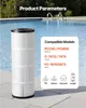 Cartouche filtre piscine 4,6 m² - Filtre de rechange pour Voir les images du produit 2