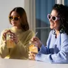 JOIEYOU Verres à boire avec couvercle et paille 550ml Voir les images du produit 8