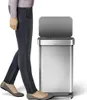 simplehuman CW2024, 45 l, Rechteckig, Edelstahl, Edelstahl, Produktbild-Vorschau 5