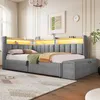 Letto imbottito multifunzione Merax, 90x200 cm, con Anteprima dell’immagine prodotto 3