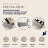 Casaria Banc de rangement gris clair 115x38x38cm Coffre de Voir les images du produit 5
