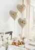 Folienballons Herz Mr & Mrs 35x35cm Hochzeit 2 Stk Beige / Produktbild-Vorschau 3